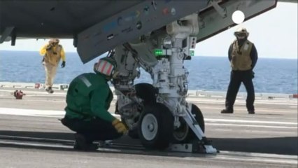 USA : un drone décolle d'un porte-avions, une première