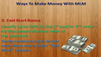 MLM Pay Plans 2
