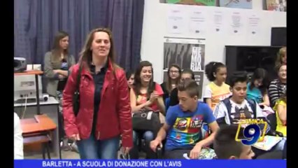 Barletta | A scuola di donazione con l'AVIS