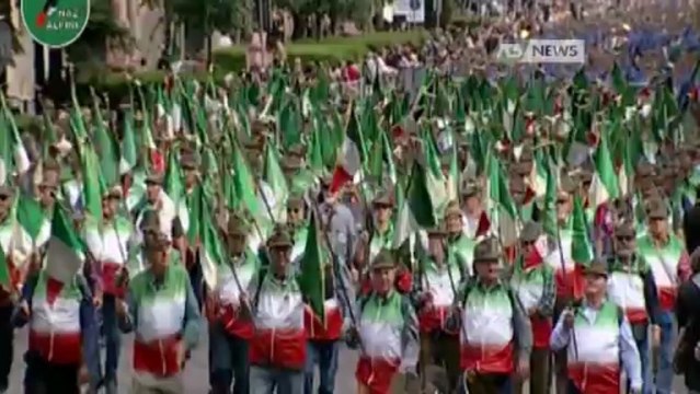 ADUNATA, INIZIATO L'ESODO DEGLI ALPINI