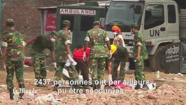 Bangladesh : le bilan de l'effondrement d'un immeuble dépasse les mille morts