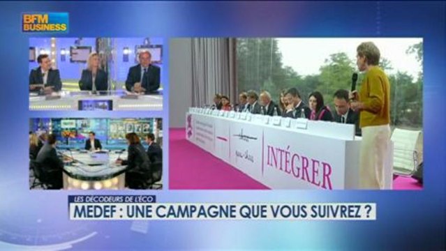 Medef : une campagne que vous suivrez ? dans Les décodeurs de l'éco - 7 mai 5/5
