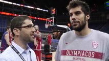 Pre-game interview- Georgios Printezis, Olympiacos Piraeus