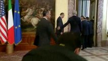 Roma - L'arrivo del Segretario di Stato americano John Kerry (09.05.13)
