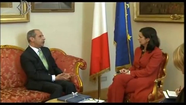Roma - Camera, Boldrini riceve Zaid Al Lozi (07.04.13)