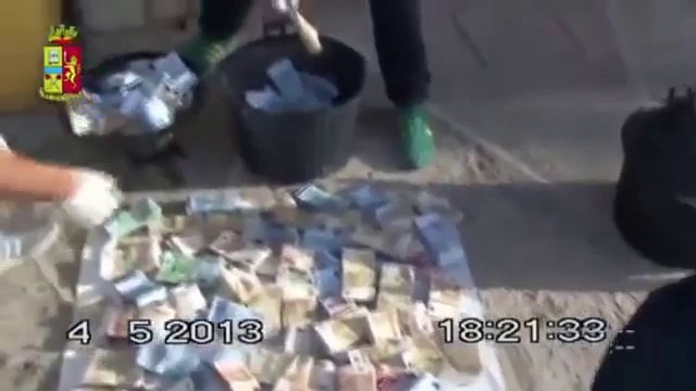 Guidonia (Roma) - Assalto al caveau Gli arresti della polizia (09.05.13)