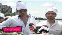 Sonu Sood & Tusshar Kapoor at Haji Ali