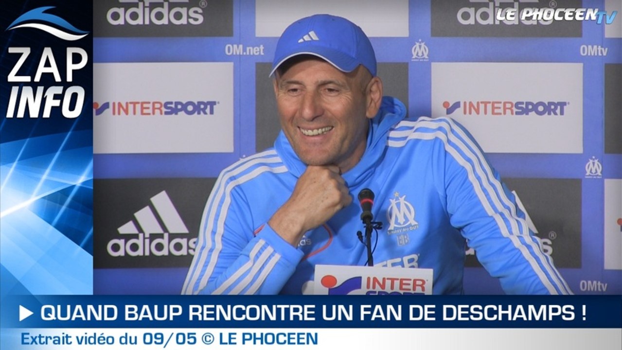 Zap Info : Baup face à un fan Deschamps