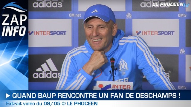 Zap Info : Baup face à un fan Deschamps