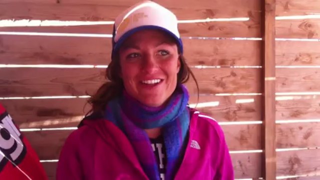 Interview with Samantha Bittner after her first race at Défi Wind Gruissan