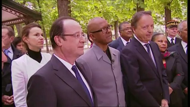 Esclavage: Hollande prône la paix des mémoires réconciliées
