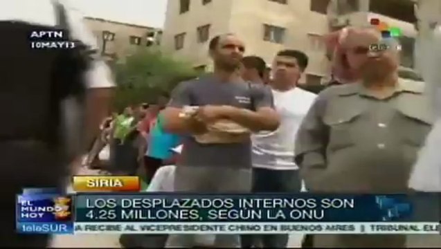 Más de 4 millones de desplazados internos en Siria: ONU