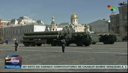 Rusia celebra aniversario 68 de victoria sobre el fascismo