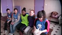 Le foot des princesses au collège Vauguyon du Mans (UNSS et FFF)