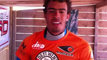 Défi Wind 2013 - Interview de Tristan Algret après sa 5ème place sur la manche n°2