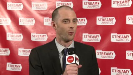 Nice Peter: Streamy 2013 Awards Backstage