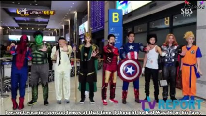 [ENG SUB] 130508 One Night's TV Entertainment - Super Junior Airport Fashion [15SUBS]