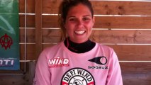 Défi Wind 2013 - Interview d'Estelle Barre après sa 1ère place sur la manche n°2