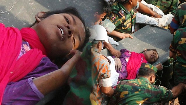 Woman Trapped for 17 Days Rescued from Bangladesh Factory Rubble