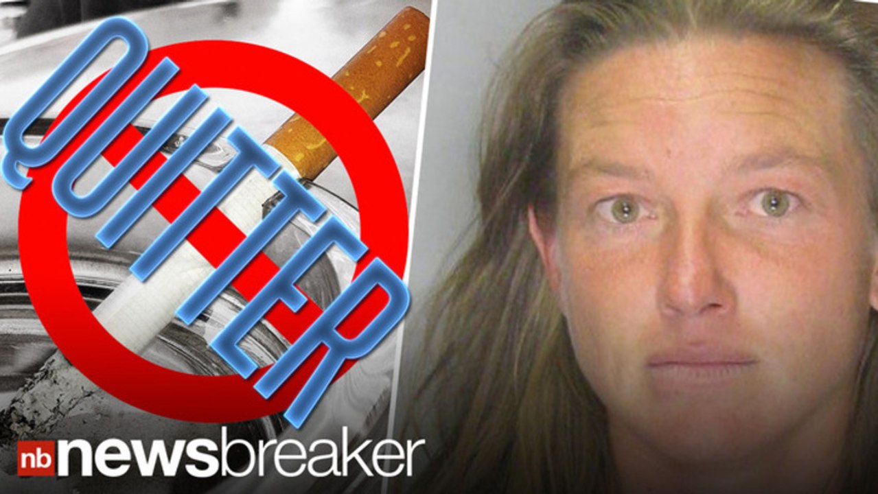 Woman Slaps Cop to Get Thrown in Jail and Quit Smoking