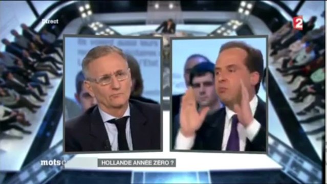 Jean Christophe LAGARDE - Député-Maire de Drancy, Secrétaire général de l'UDI - Président de la FED - Interventions faites dans l'émission ''Mots croisés'' de France 2, du 7 mai 2013