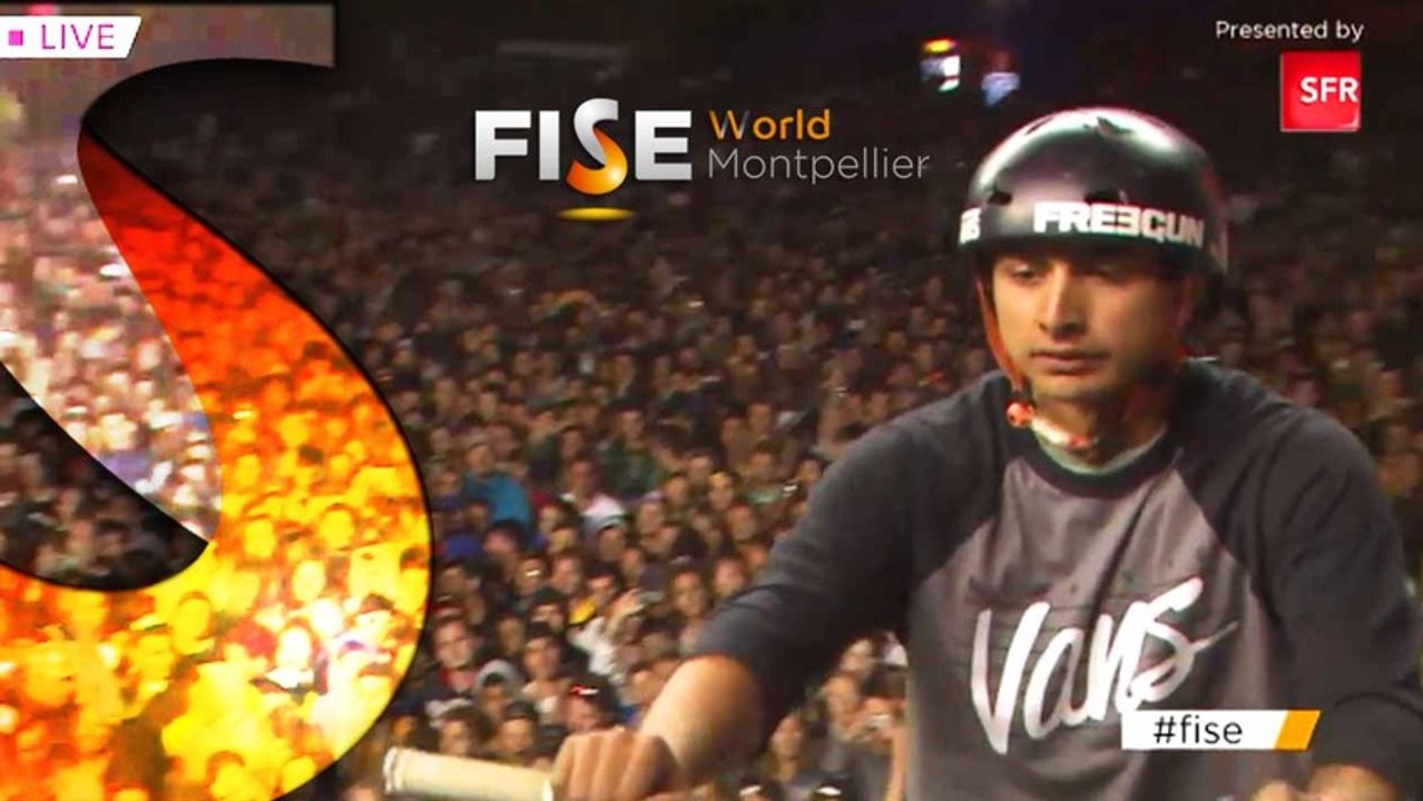 Finale BMX Freegun Air Spine Contest Pro - EN - FISE World Montpellier 2013