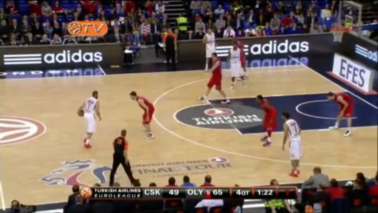 10 5 2013 CSKA Moscow-Olympiacos Piraeus 52-69 CSKA ΜΟΣΧΑΣ - ΟΛΥΜΠΙΑΚΟΣ
