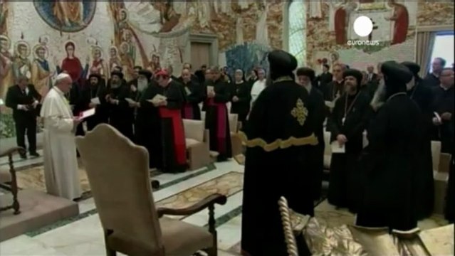 Egypt's Coptic Pope Tawadros II on historic Vatican visit
