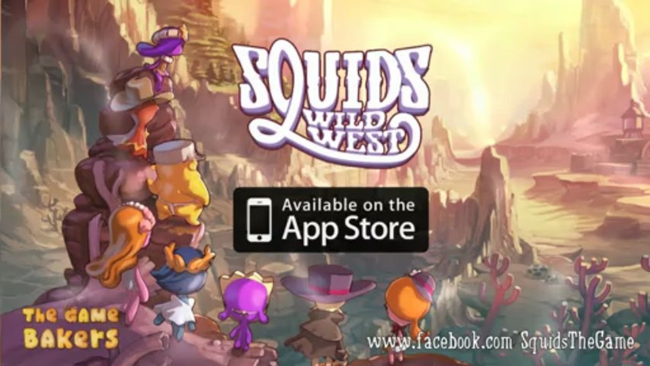 Squids Wild West (iPhone, iPad, Android) - Trailer de Lancement