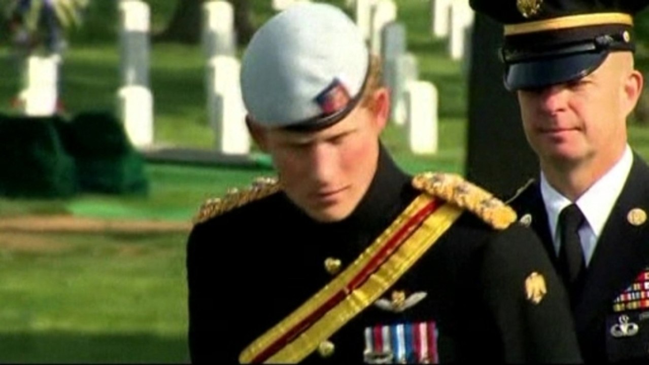 Prince Harry supports troops; Jackson leaving 'Idol'