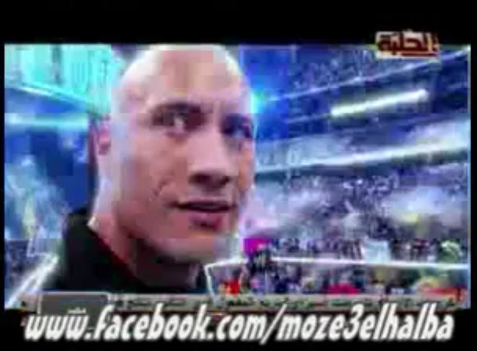 wrestlemania 29 بتعليق مذيع قناة الحلبة part 2