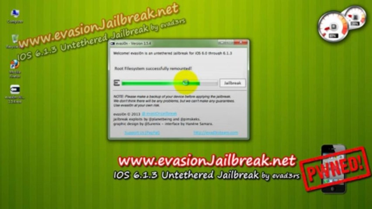 New Latest Untethered Jailbreak iOS 6.1.3 iPhone/iPad/iPod-All Devices