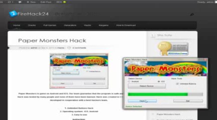 Paper Monsters © Hack Cheat FREE DOWNLOAD