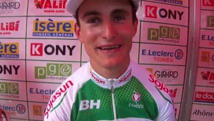 Rhône-Alpes Isère Tour 2013 - Et. 2 : La réaction d'Alexis Vuillermoz