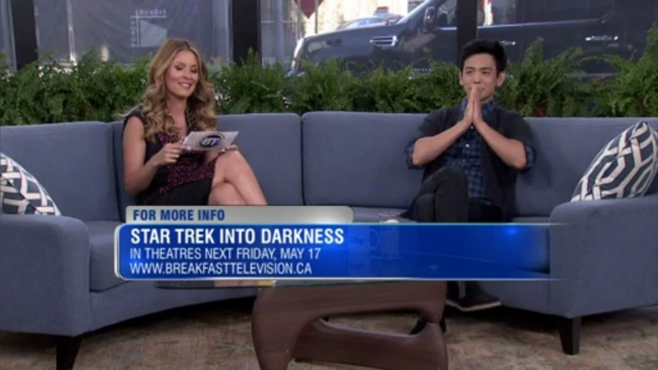 'Star Trek Into Darkness' star John Cho on tight uniforms & Toronto
