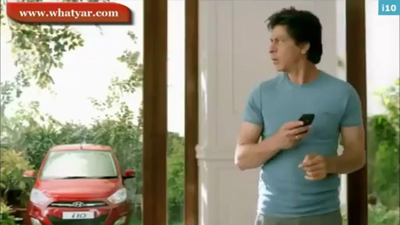 Hyundai i10 Flood of Match Shahrukh Khan TV AD 2013