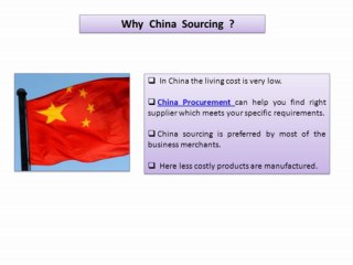 Benifits of China Sourcing