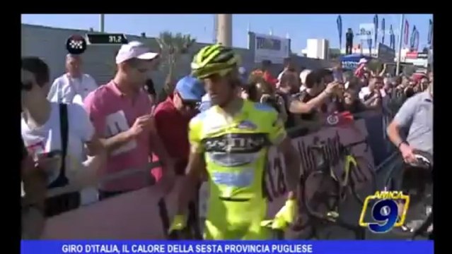 Giro d'Italia, il calore della Sesta Provincia Pugliese