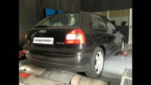 :::o2programmation:::  Audi A3 1.9L TDI 130 (137@175ch), Reprogrammation moteur sur Banc de Puissance Cartec Marseille PACA