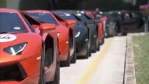 Autosital - Deuxième étape du Grand Tour du cinquantenaire Lamborghini