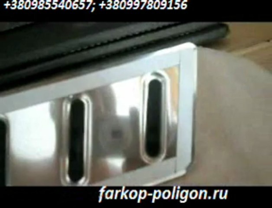 Накладки на задний бампер производства Полигон авто