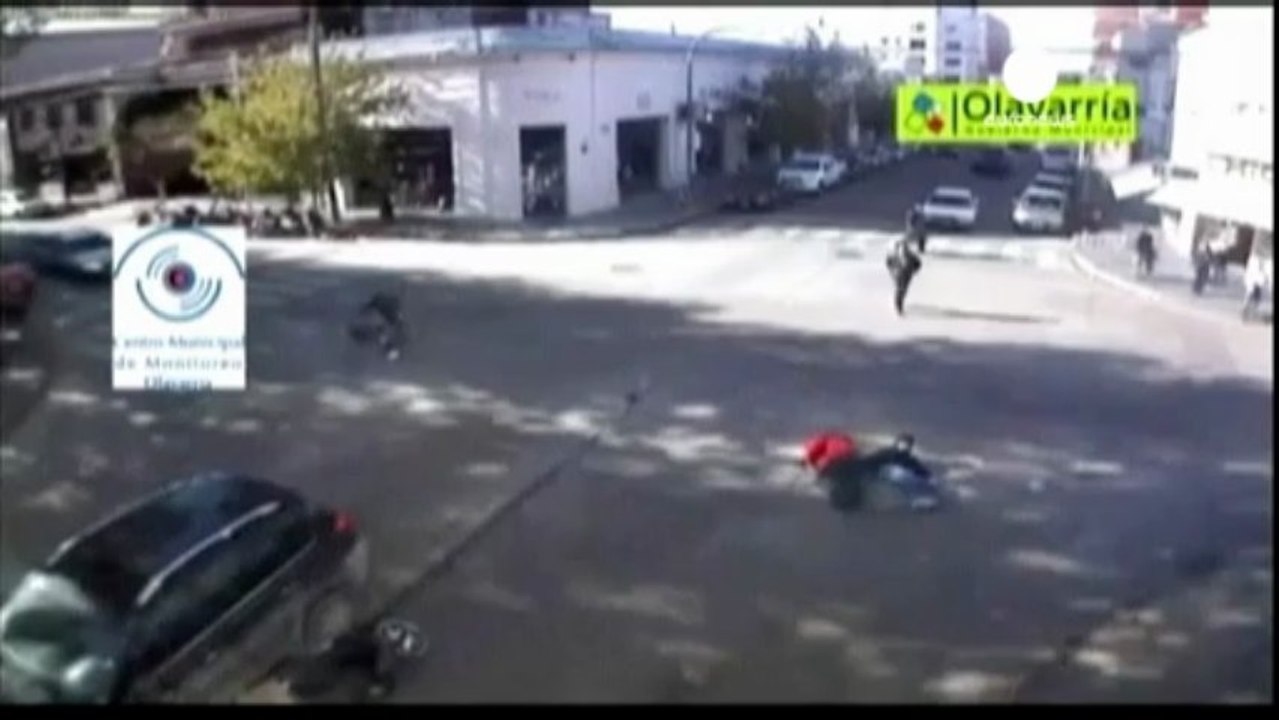 Un accident spectaculaire en Argentine