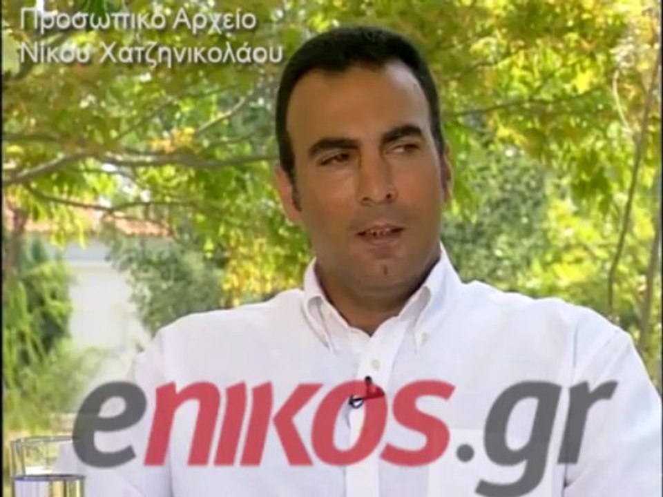 Ο Νίκος Γκάλης στην εκπομπή του Νίκου Χατζηνικο...