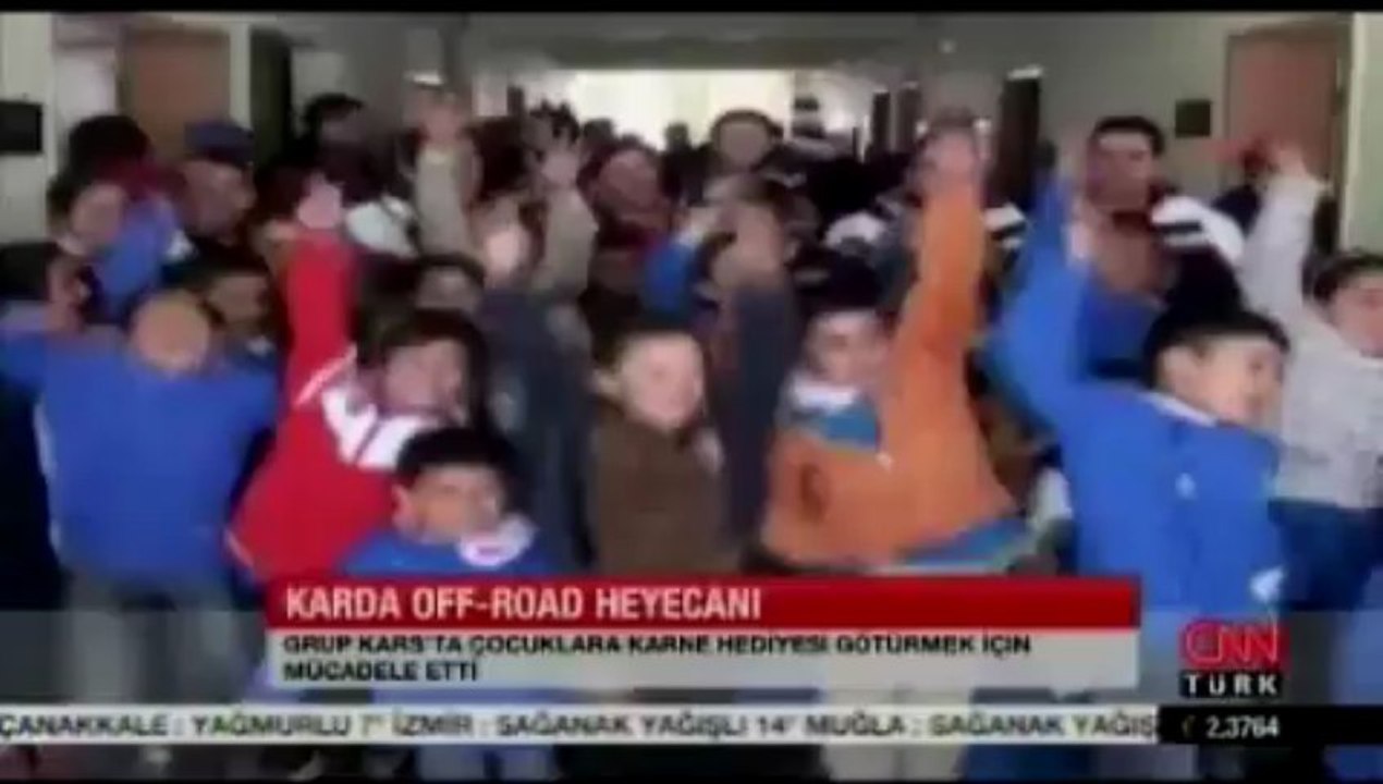 SARIKAMIŞ OFFROAD OYUNLARI CNNTURK HABERLERİNDE