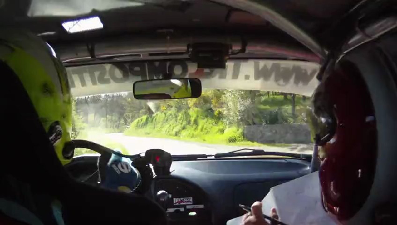 Florian Cordillot/Ronan Choucroun rallye des coteaux du Layon 2013 es 1