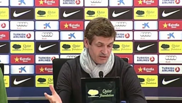 Vilanova, sobre el futuro de Abidal y Valdés