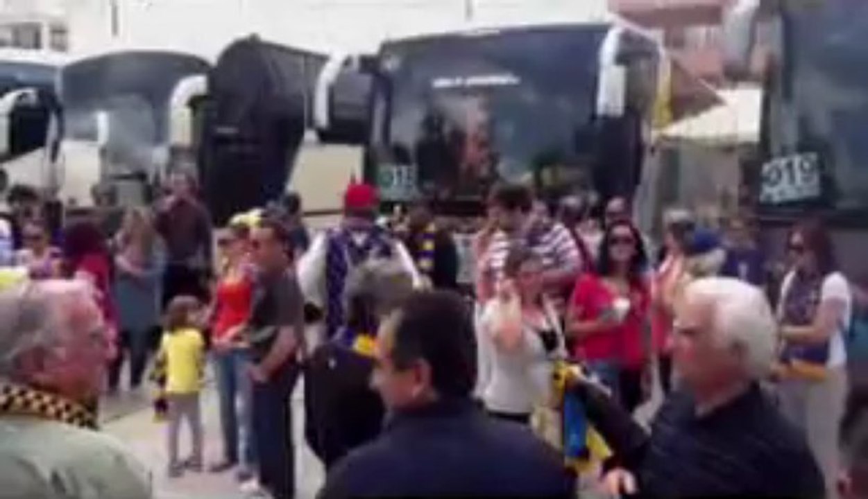 Αστέρας - Ολυμπιακος.  γαυροι ερχόμαστε η αναχώρηση από Τρίπολη