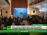 Fox News lies about riots in Russia