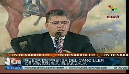 Jaua explica razones de la importación extraordinaria de alimentos