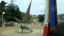 Baraqueville. 8 mai 2013. Nuit et brouillard par les enfants de l'école Brassens